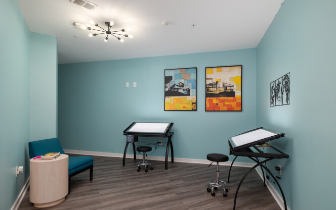 Multi-purpose Lounge Areas on Each Floor